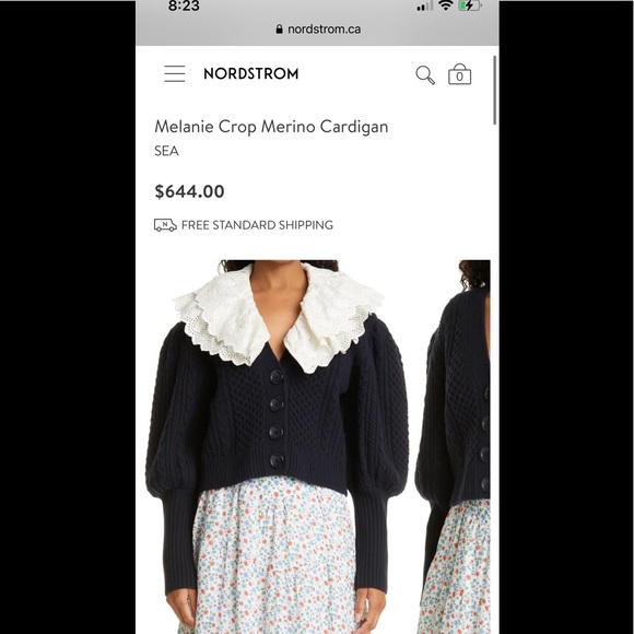 Sea New York Melanie Cardigan - Picture 2 of 5